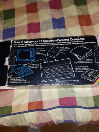 Sinclair ZX Spectrum completo en caja