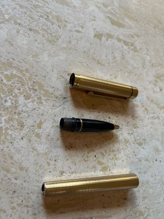 Bolígrafo Sheaffer USA Dorado Bañado Oro