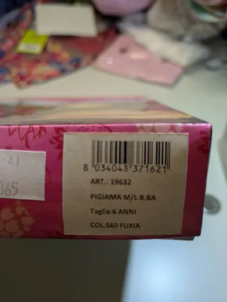 Pigiama Masha e Orso 6 anni