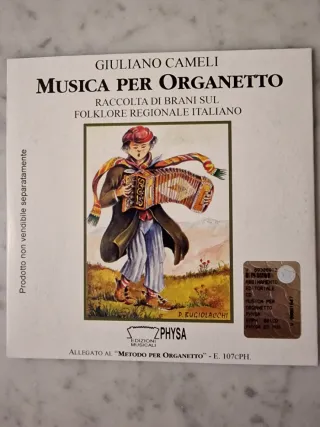 G. CAMELI - Metodo per Organetto diatonico + CD