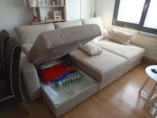 Divano modulare IKEA Skilstuna beige