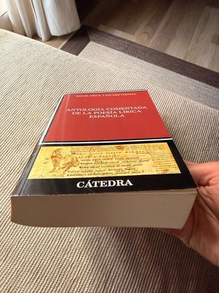 Antología comentada de la poesía lírica español...