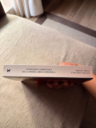 Antología comentada de la poesía lírica español...