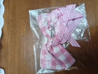 Vestito cane a quadri rosa e bianco