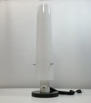 72CM LAMPARA PIE O SOBREMESA CRISTAL