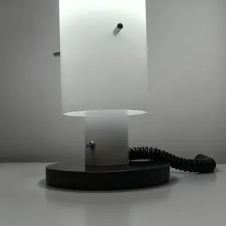 72CM LAMPARA PIE O SOBREMESA CRISTAL