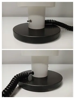 72CM LAMPARA PIE O SOBREMESA CRISTAL