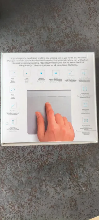 Trackpad Inalámbrico Apple Plata