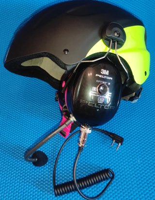 Casco Paramotor nuovo Peltor Optime III 3M