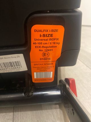 Silla de coche Britax Romer I-Size giro 360º