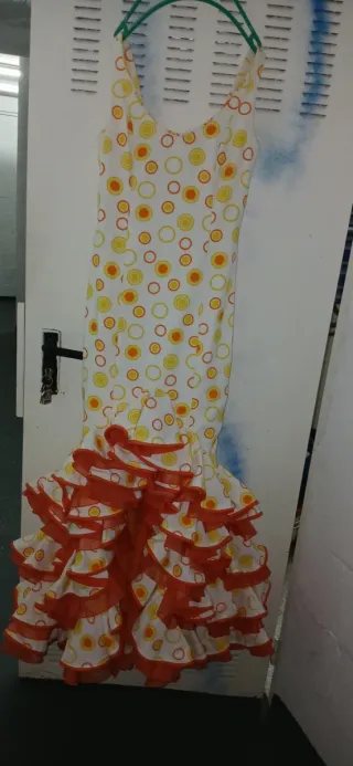 Traje de flamenca con volantes