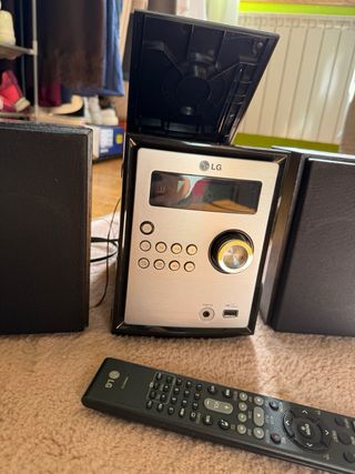 Microcadena LG Plata y Negro