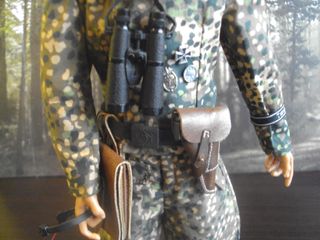 FIGURE PANZER TOTENKOPF, CAMO, 1/6 DID, WW2.