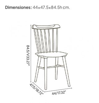 Sillas comedor Ton Ironica 135
