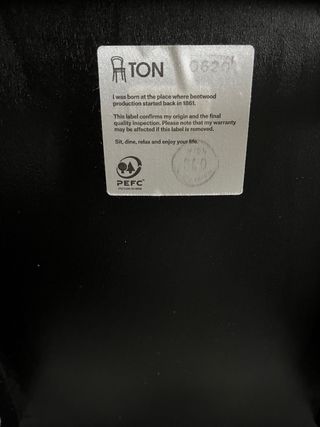 Sillas comedor Ton Ironica 135