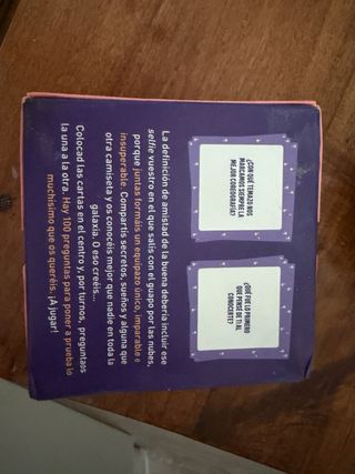 Juego Qué bien me conoces, amiga! Mr wonderfull