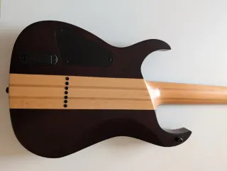 Harley Benton Amarok 7 Quilted Burst