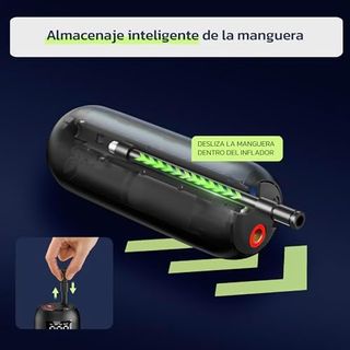 Inflador Eléctrico Portátil Coche y Bici