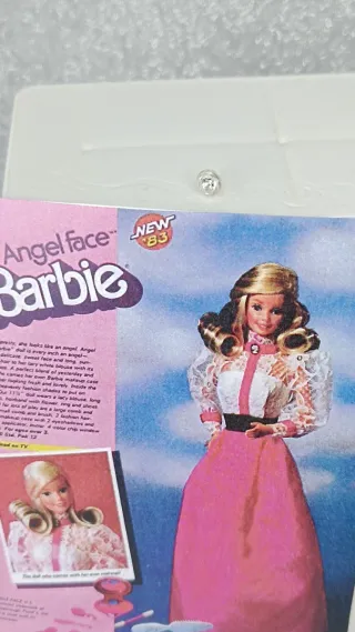 Anillo Barbie Angel Face 1983