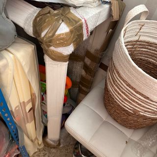 Dos mesas de centro Banak madera y cristal