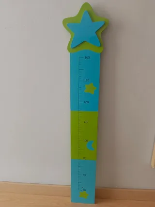 Medidor infantil estrellas azul y verde Alondra