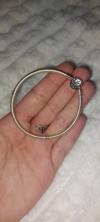 Pulsera Pandora Plata 18 cm familia