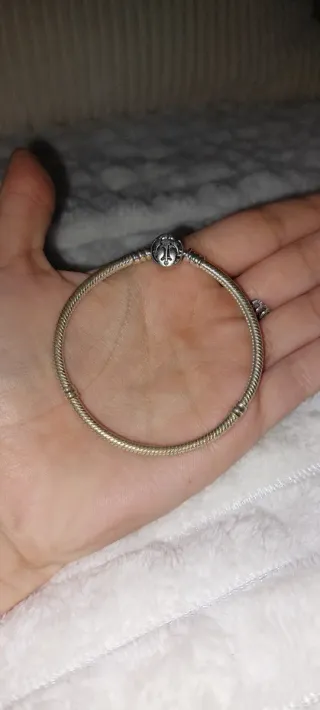Pulsera Pandora Plata 18 cm familia