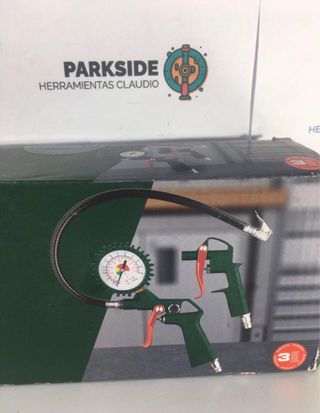 Set Accesorios Compresor Parkside
