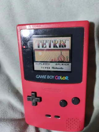 Game Boy Color Rosso + 4 Giochi