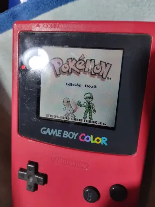 Game Boy Color Rosso + 4 Giochi