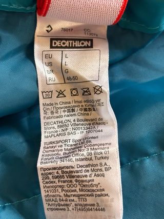 Sacco a pelo escursionismo taglia L