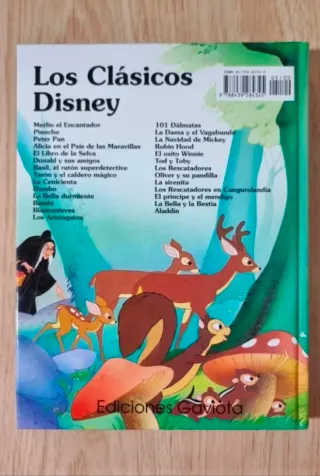 Clásico cuento Disney. "Blancanieves". GAVIOTA.