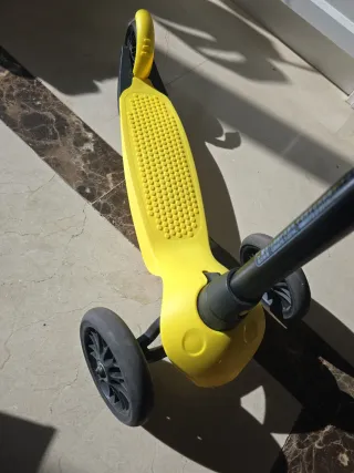 Patinete infantil 3 ruedas amarillo