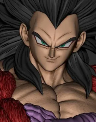 Figura Vegeta SSJ4 1/6 Plan B Studio