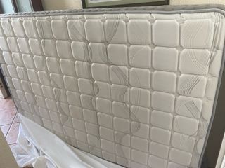 Cama Litera Triple LUFE Blanca con colchones