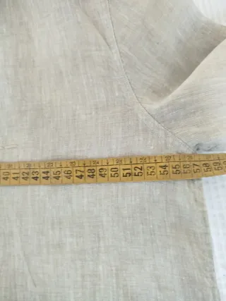 Camisa Adolfo Domínguez Beige Lino