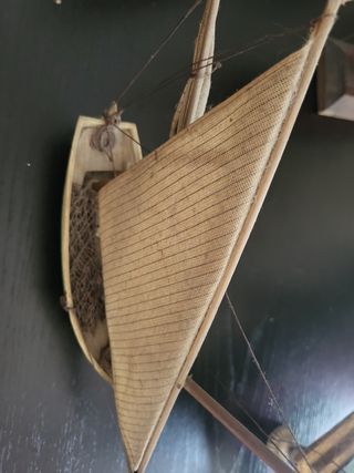 Maqueta barco pesca tradicional