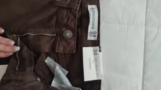 Pantalón vaquero D98 marrón