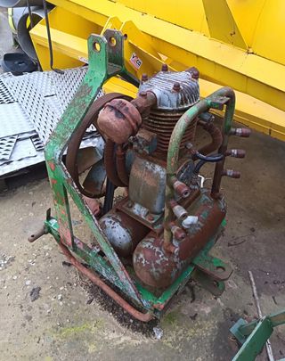 Compresor industrial con ventilador