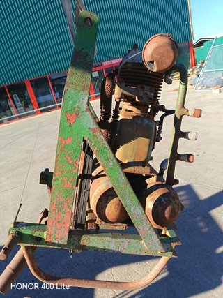 Compresor industrial con ventilador
