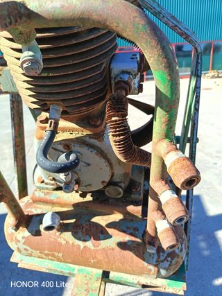 Compresor industrial con ventilador