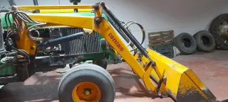 Pala frontal Tenías tractor john deere