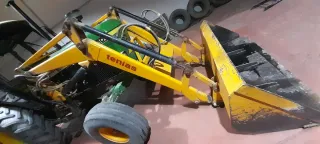Pala frontal Tenías tractor john deere