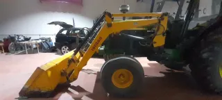 Pala frontal Tenías tractor john deere