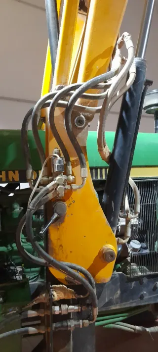 Pala frontal Tenías tractor john deere