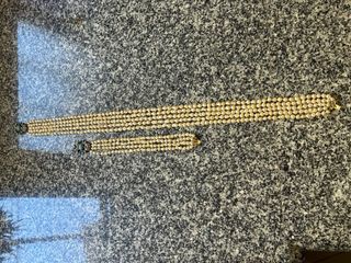 Conjunto Vintage Perlas Barrocas - Plata y Oro 18k