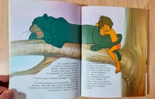 Clásico cuento Disney.El Libro de la Selva.GAVIOTA