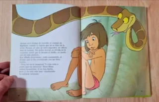 Clásico cuento Disney.El Libro de la Selva.GAVIOTA