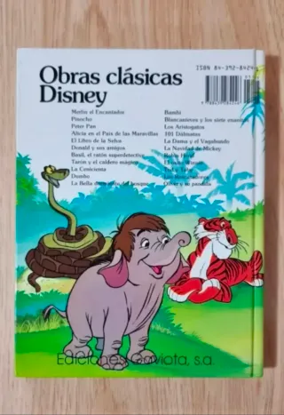 Clásico cuento Disney.El Libro de la Selva.GAVIOTA