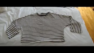 Camiseta rayas azul y blanca